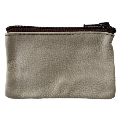 bílá key pouch leather kožená klíčenka 1