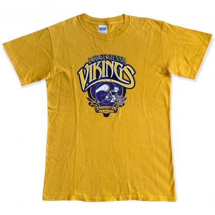 dodge vienna vikings american football triko s potiskem 1