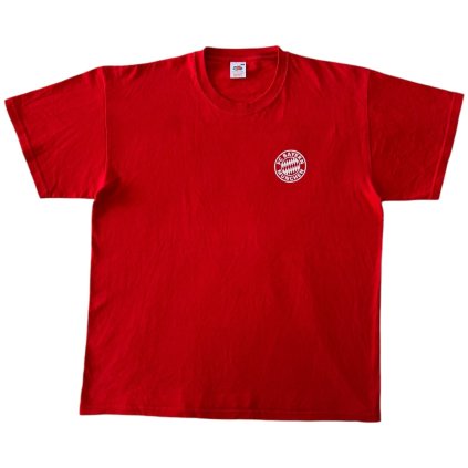 fruit of the loom print triko červené fc bayern munchen 1