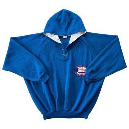 vintage hoodie mikina modrá chicago chargers 1