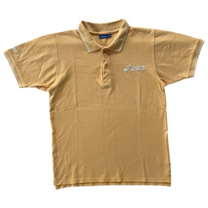 asics polo triko žluté 1