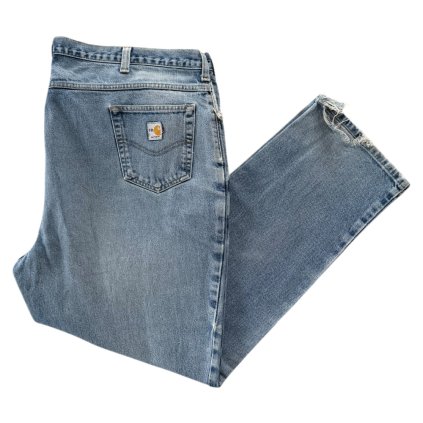 B670 carhartt džíny modré 11