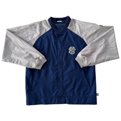 adidas bomber bunda modrá šedá 3