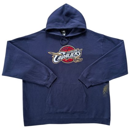 adidas hoodie mikina cleveland cavaliers tmavě modrá 1