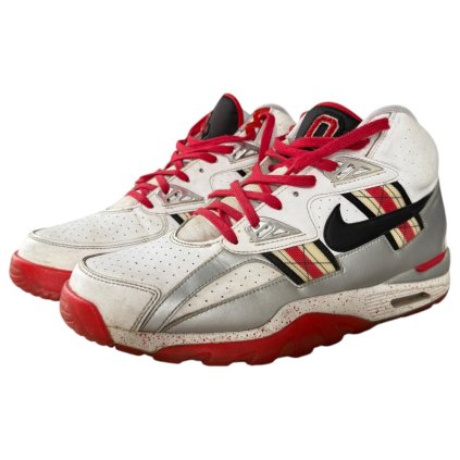 nike air vintage tenisky bílé červené 2