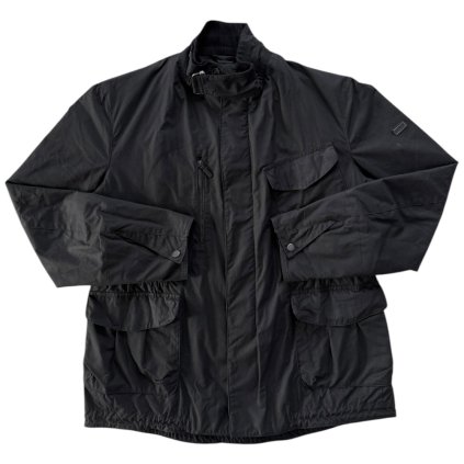 barbour zimní bunda černá 4