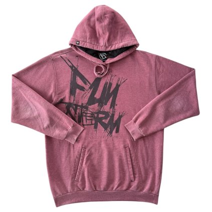 funstorm hoodie mikina opraná vínová 1