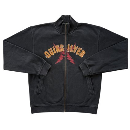 quiksilver vintage zipper hoodie mikina 1