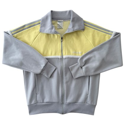 adidas originals vintage zipper mikina žlutá šedá 1