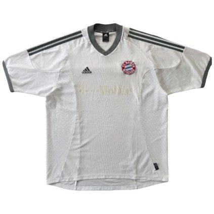 adidas vintage vneck dresové triko fc bayern 1