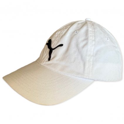 puma vintage bílá kšiltovka s logem 5