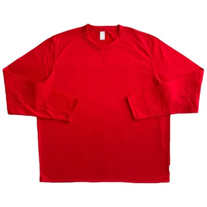 quechua crewneck mikina červená 1