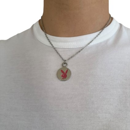 playboy y2k vintage necklace chain 3
