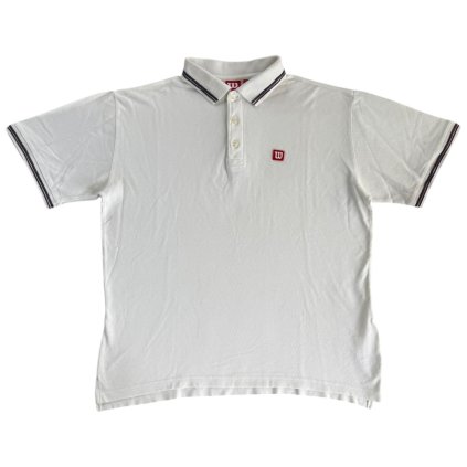 wilson polo triko bílé 1