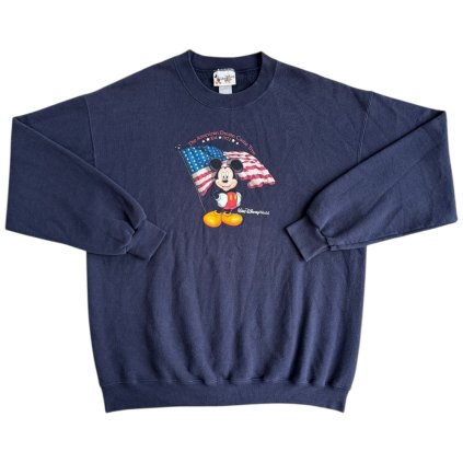 disney vintage crewneck mikina mickey usa 1