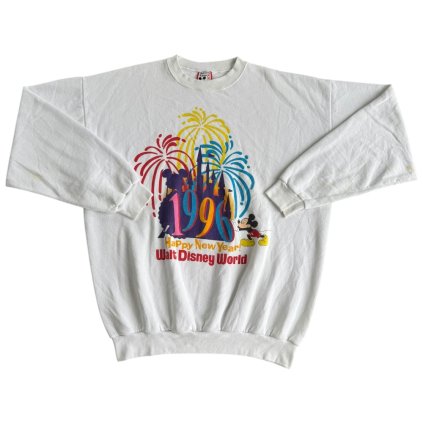 disney vintage crewneck mikna bílá 1996 1