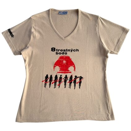 8 trestných bodů triko 2