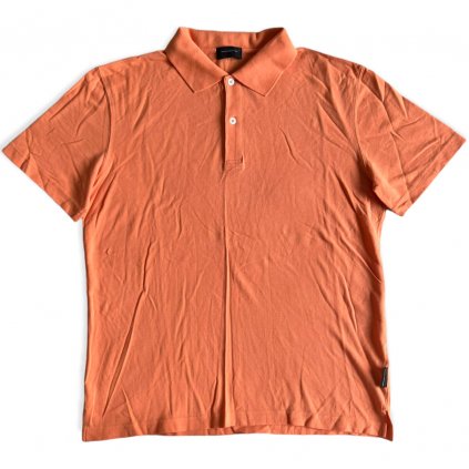 sergio tacchini polo triko s krátkým rukávem oranžové