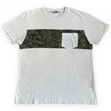 carhartt triko s krátkým rukávem bílé se vzorem