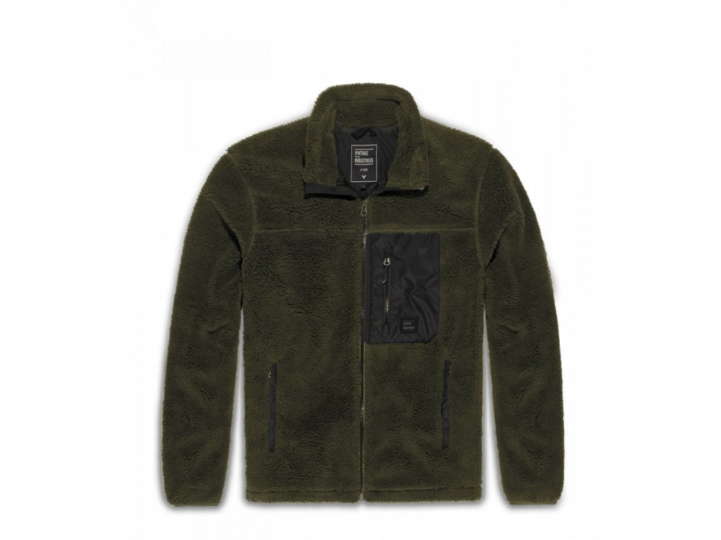 30117 Kodi Sherpa Fleece Dark olive 2
