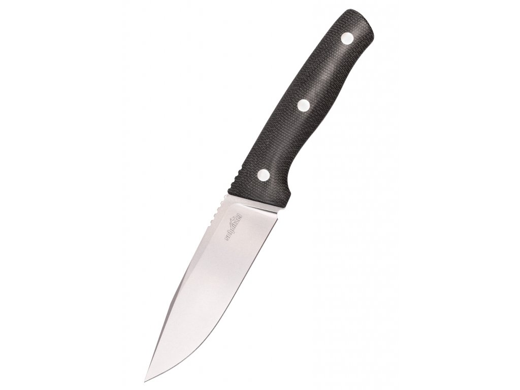 snl 05bbs schnitzel messer kvin stonewashed outdoormesser campknife liner schwarz micarta braun flachschliff feuerstahl 14c28n