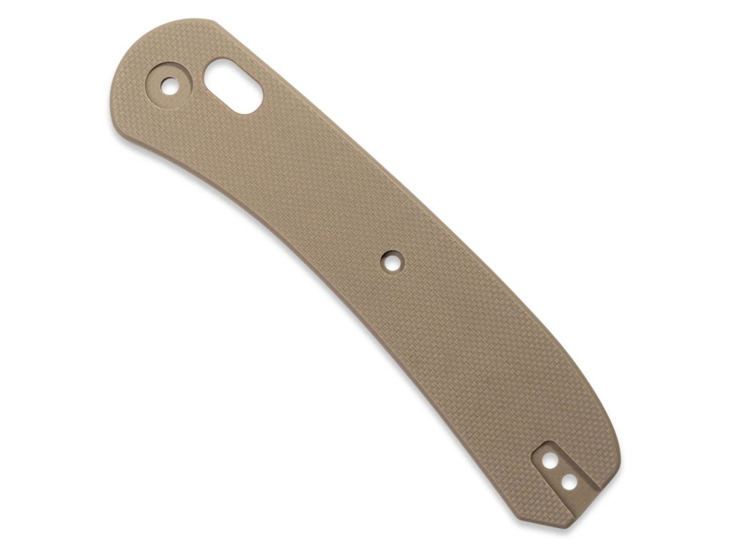 KNAFS 00280 Lander 2 Scales Tan G10 Front