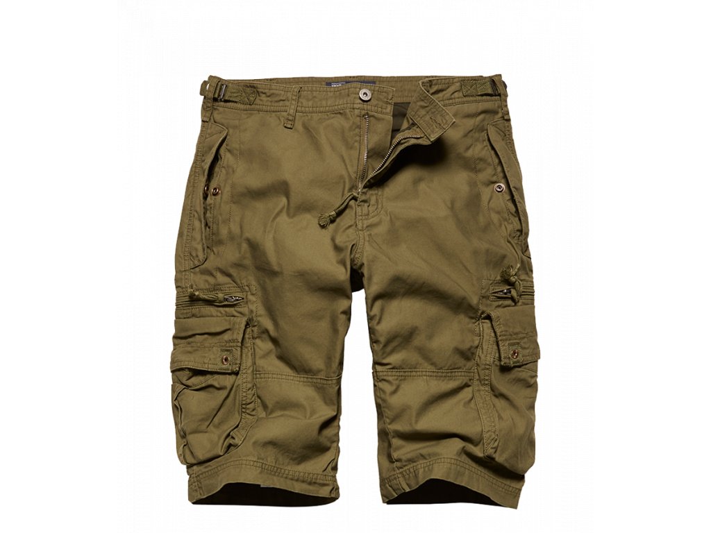 1232 Gandor shorts Olive kratasy vintageindustries