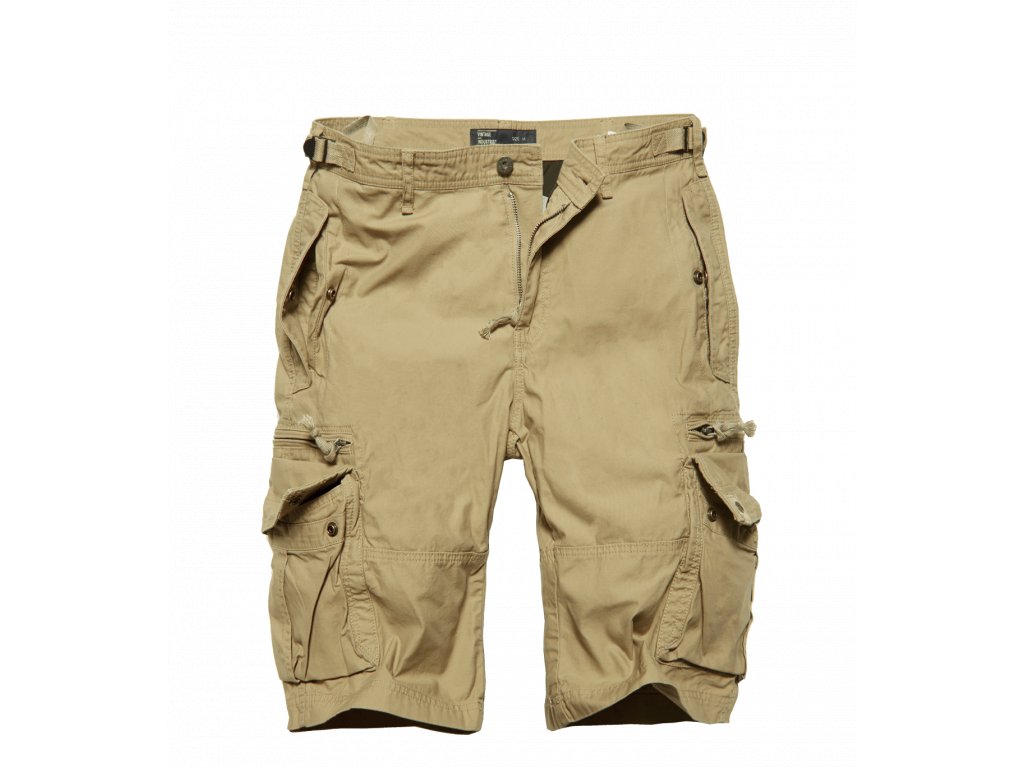 1232 Gandor shorts Sand kratasy vintageindustries
