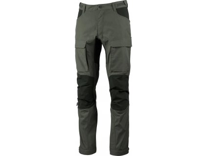 Pánské kalhoty Lundhags Authentic II Stretch Hybrid Hiking Pants - Forest Green | Dark Forest Green