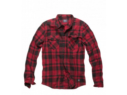 3538 Austin shirt vintage industries red