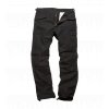 1011 M65 heavy satin pant Black kalhoty