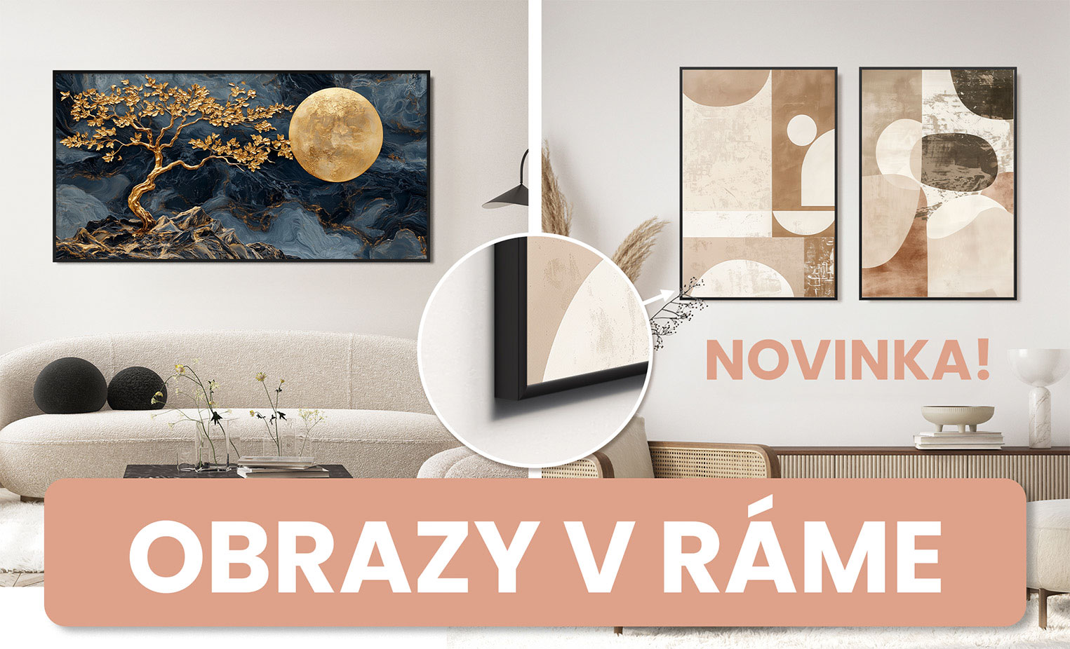 Obrazy v ráme od Vintessia