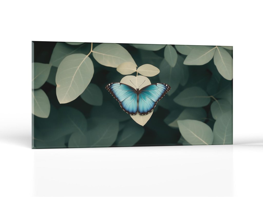 Dotyk modrého motýľa | Obrazy Vintessia