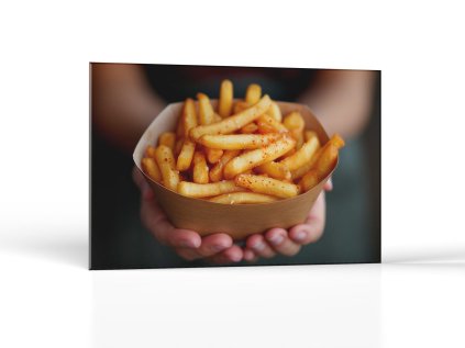 Hranolky v papierovom pohári | Obrazy Vintessia