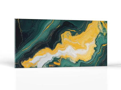 Zeleno-zlatá rieka | Obrazy Vintessia