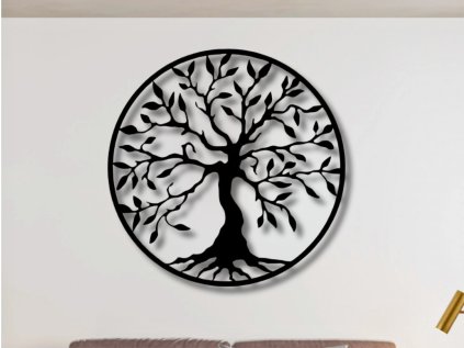 Drevený strom života na stenu - Lip - 20cm (Rozmer 20cm, Dekor ANTRACIT 0164, BIELA 0101, ČIERNA 0190, DUB Bronze tmavý 090, DUB Sonoma 3025, DUB Zlatý 003, ORECH 0729, SIVÁ 0112)