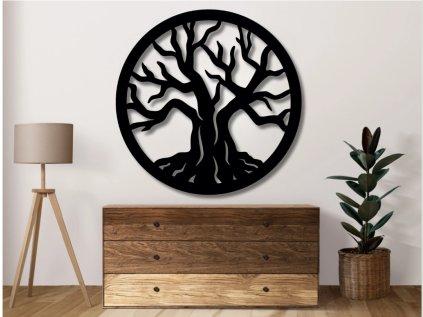 Drevený strom života - Ran - 20cm (Rozmer 20cm, Dekor ANTRACIT 0164, BIELA 0101, ČIERNA 0190, DUB Bronze tmavý 090, DUB Sonoma 3025, DUB Zlatý 003, ORECH 0729, SIVÁ 0112)