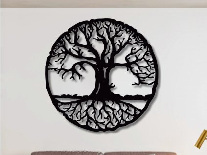 Drevený strom života - Ana - 20cm (Rozmer 20cm, Dekor ANTRACIT 0164, BIELA 0101, ČIERNA 0190, DUB Bronze tmavý 090, DUB Sonoma 3025, DUB Zlatý 003, ORECH 0729, SIVÁ 0112)