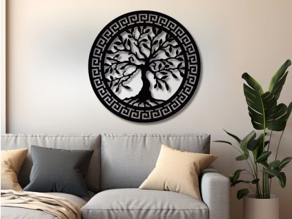 Drevený strom života - Fab - 20cm (Rozmer 20cm, Dekor ANTRACIT 0164, BIELA 0101, ČIERNA 0190, DUB Bronze tmavý 090, DUB Sonoma 3025, DUB Zlatý 003, ORECH 0729, SIVÁ 0112)