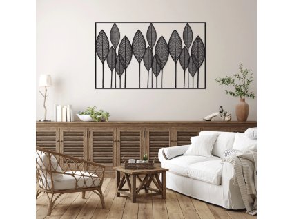 Drevený obraz na stenu - Kvety (Velkost 40x62, 50x78, Dekor ANTRACIT 0164, BIELA 0101, ČIERNA 0190, DUB Bronze tmavý 090, DUB Sonoma 3025, DUB Zlatý 003, ORECH 0729, SIVÁ 0112)