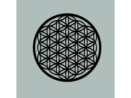 Drevená mandala na stenu - Kvet - 20cm (Rozmer 20cm, Dekor ANTRACIT 0164, BIELA 0101, ČIERNA 0190, DUB Bronze tmavý 090, DUB Sonoma 3025, DUB Zlatý 003, ORECH 0729, SIVÁ 0112)