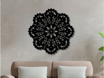 Drevená mandala na stenu - Pyrus II - 20cm (Rozmer 20cm, Dekor ANTRACIT 0164, BIELA 0101, ČIERNA 0190, DUB Bronze tmavý 090, DUB Sonoma 3025, DUB Zlatý 003, ORECH 0729, SIVÁ 0112)