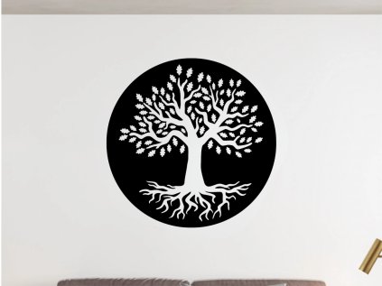 Drevený strom života - Bina - 20cm (Rozmer 20cm, Dekor ANTRACIT 0164, BIELA 0101, ČIERNA 0190, DUB Bronze tmavý 090, DUB Sonoma 3025, DUB Zlatý 003, ORECH 0729, SIVÁ 0112)