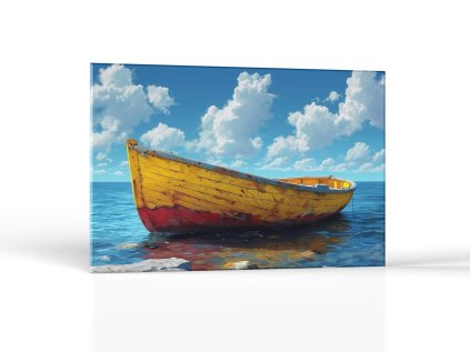 Čln na kľudnom mori | Obrazy Vintessia