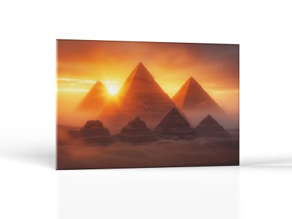 Pyramídy v hmle | Obrazy Vintessia