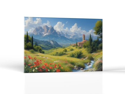 Pokoj v horách | Obrazy Vintessia