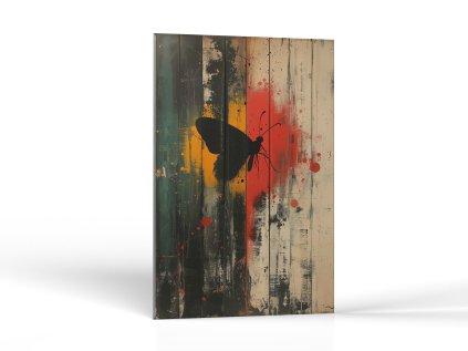 Motýľ v Sivom Svete | Obrazy Vintessia