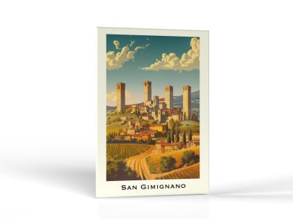 San Gimignano | Výpredaj obrazov