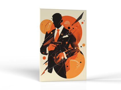 Ozbrojený elegán | Výpredaj obrazov