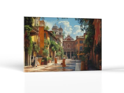 Slnkom zaliate uličky | Obrazy Vintessia
